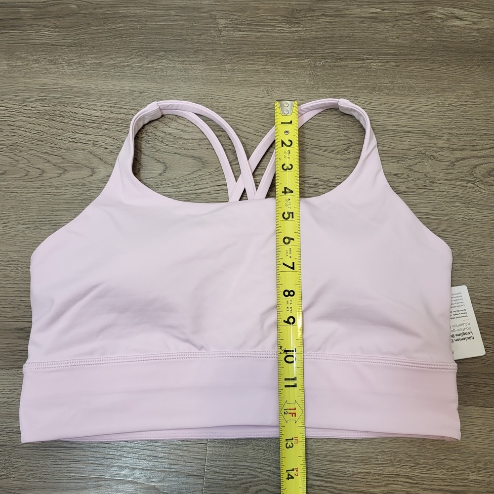 Lululemon Energy Longline Bra Size 12 B-D Cup W2EB9S -Brand New! - Picture 4 of 10